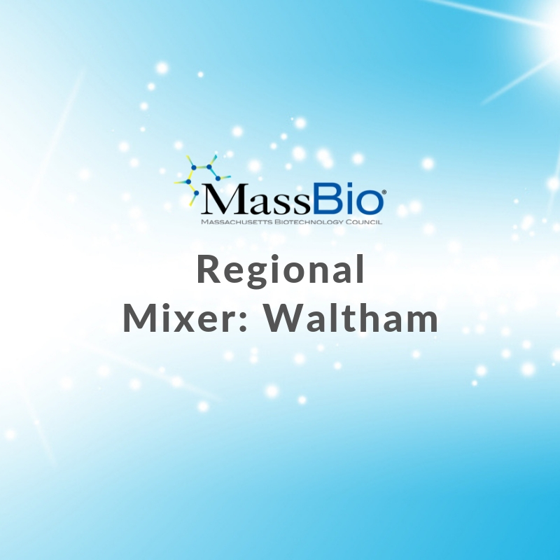 MassBio Regional Mixer: Waltham
